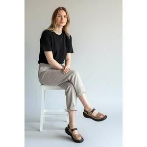 Wolky Women’s Leather Comfort Sandals Size 42 10 10.5 Adjustable Strap Brown EUC